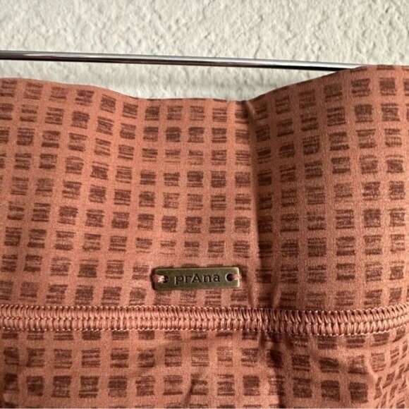 Prana Railay Skort in Terra Gingham Print WOMEN'S XL - Picture 7 of 10